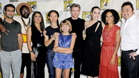 The cast of Eternals.